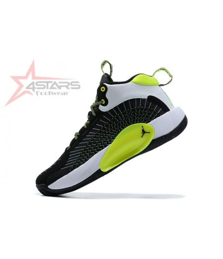 Air Jordan Jumpman 2021 PF BasketBall Shoe - Black Electric Green White