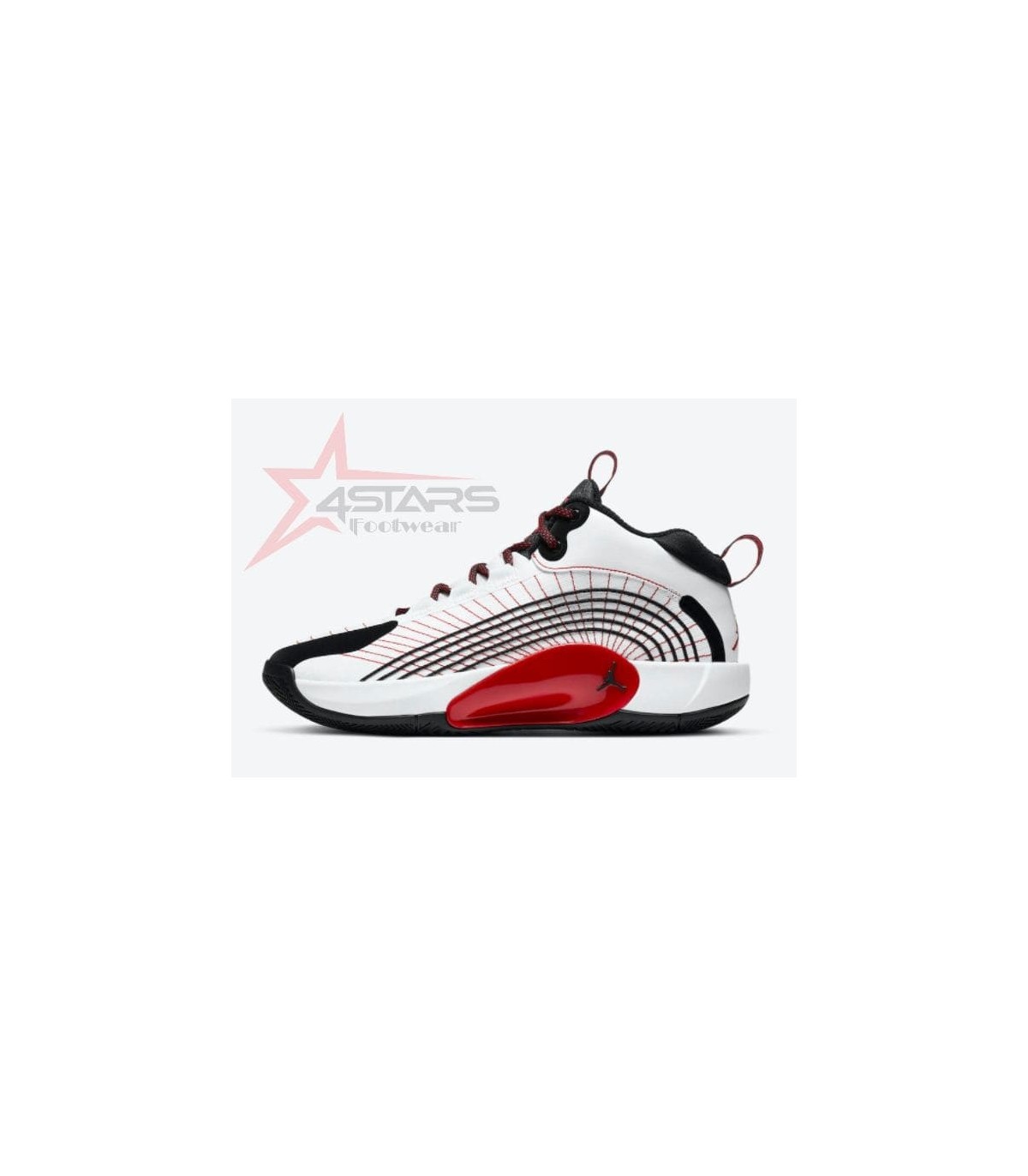 Air Jordan Jumpman 2021 PF BasketBall Shoe - Black University Red White