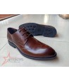 Laced Official Men's Oxford Shoes - Coffee Brown