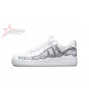 Nike Air Force 1 Skeleton White 'Glow in the Dark'