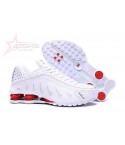 Nike Shox R4 - White and Red