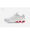 Nike Shox R4 - White and Red