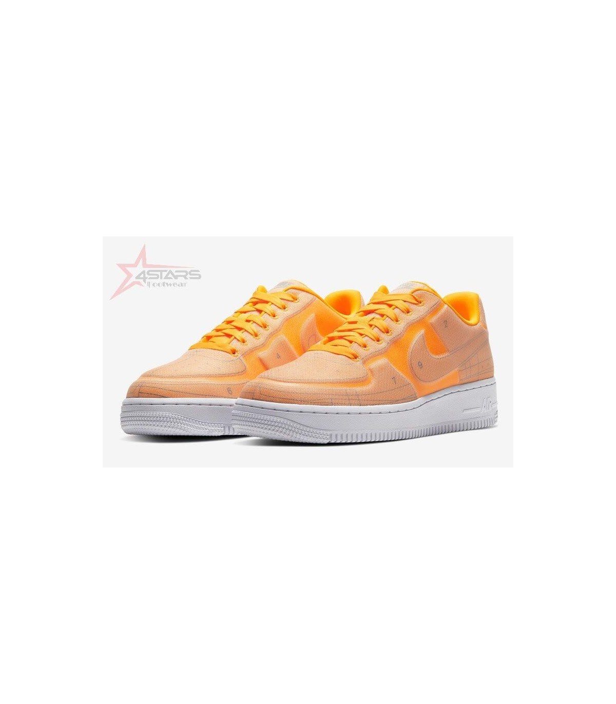 Nike Air Force 1 Low Schematic Orange
