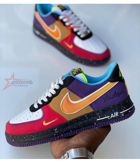 Nike Airforce 1 What the LA Multicolor