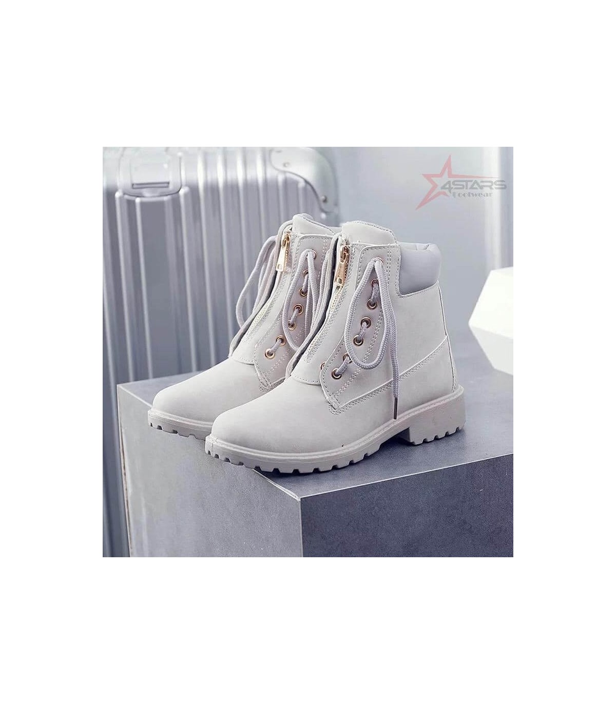 Ladies Timberland Boots - White