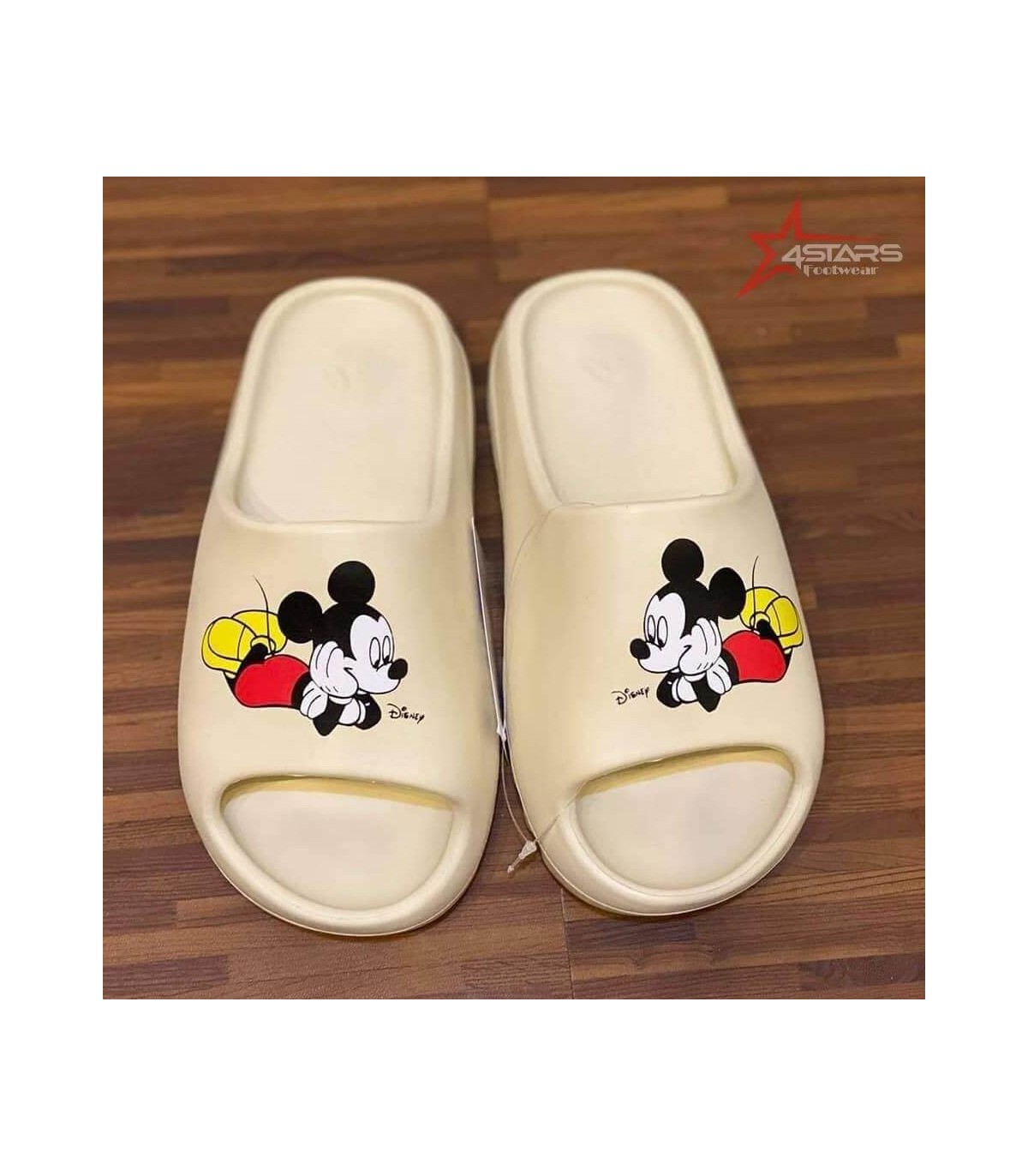Adidas Custom Yeezy Slides "Disney"