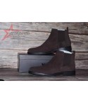 Slip On Billionaire Chelsea Boots - Coffee Brown