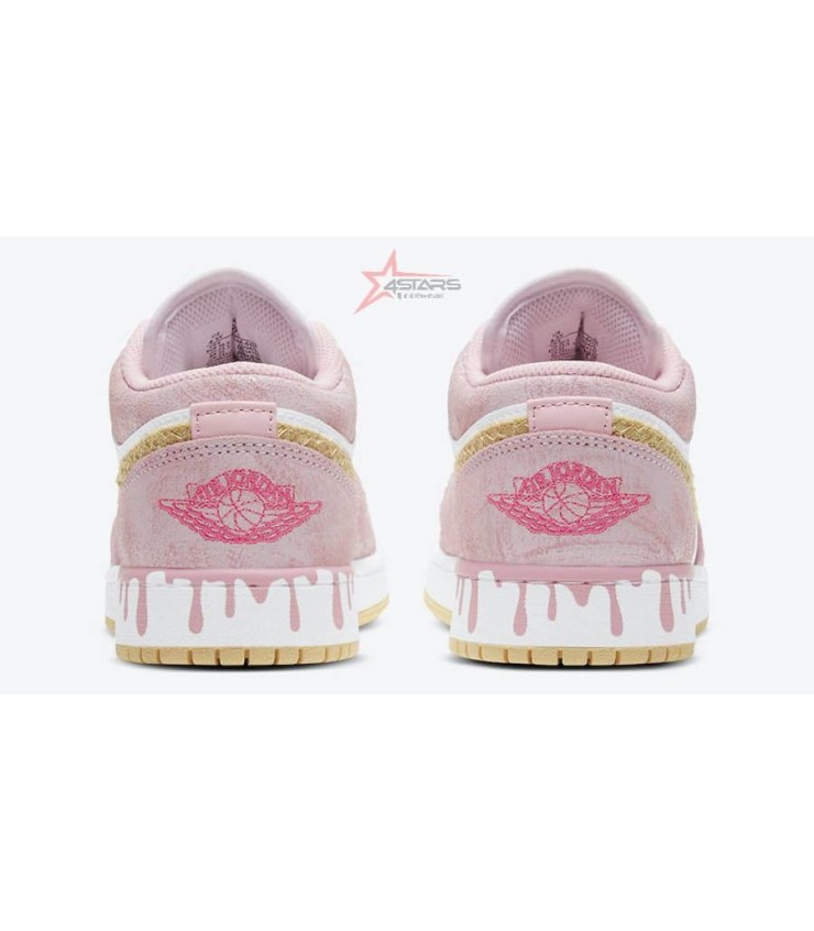 Air Jordan 1 Low Paint Drip 'Arctic Punch'