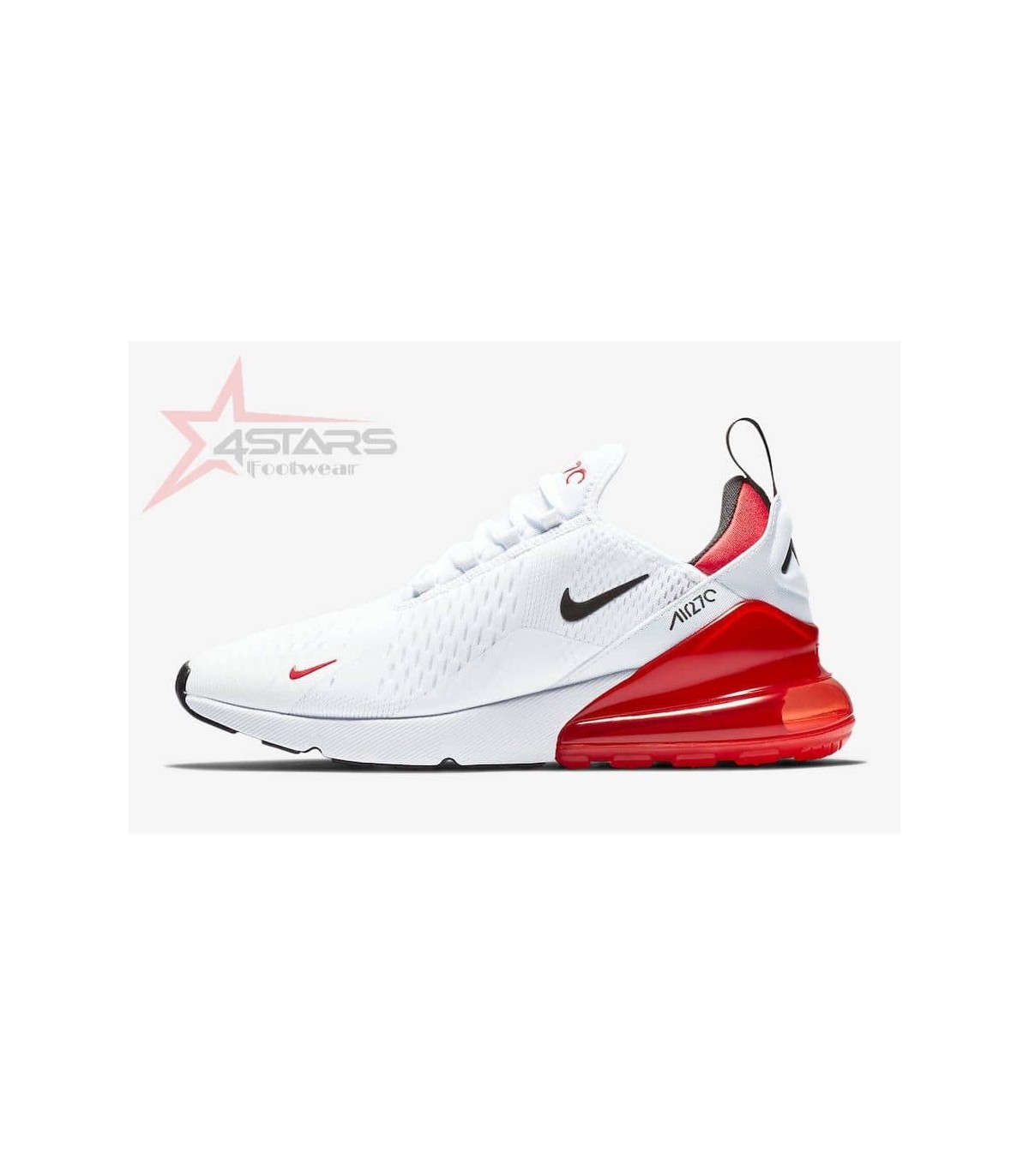Nike Air Max 270 - White University Red