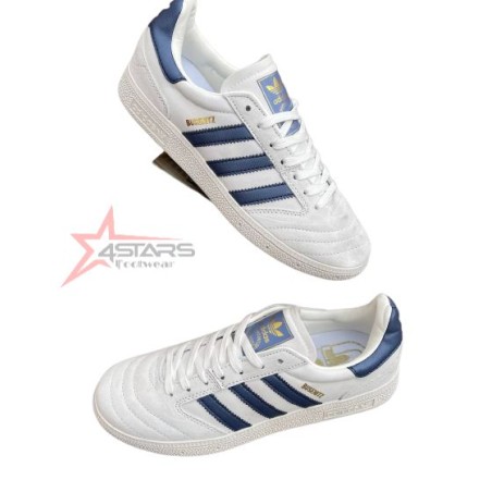 Adidas Busenitz Trainers - White/Blue