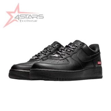 Nike Air Force 1 Supreme - Black