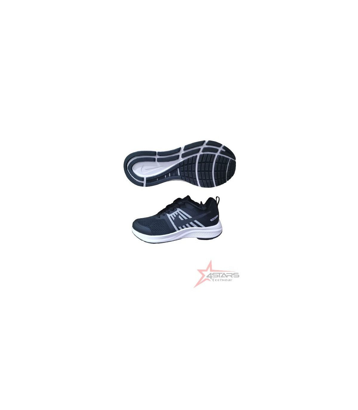 Nike Running Shoes - Black/White