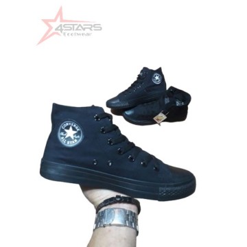 Converse All Star High Tops - All Black