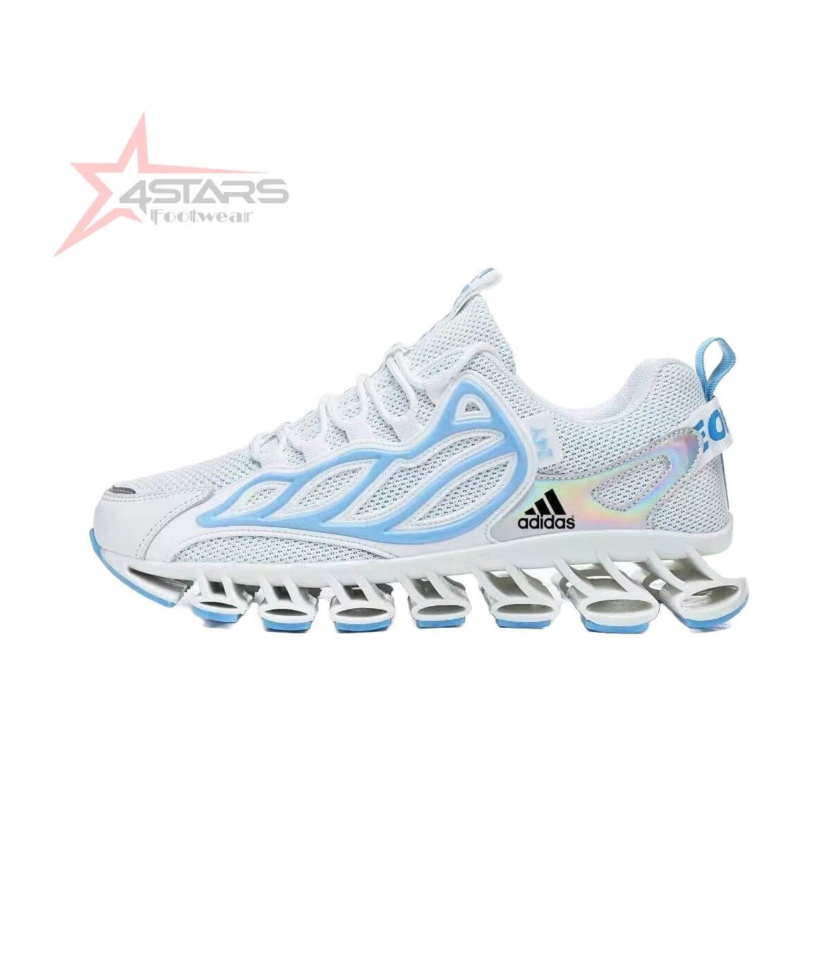 Adidas Blade Sneakers - White Blue