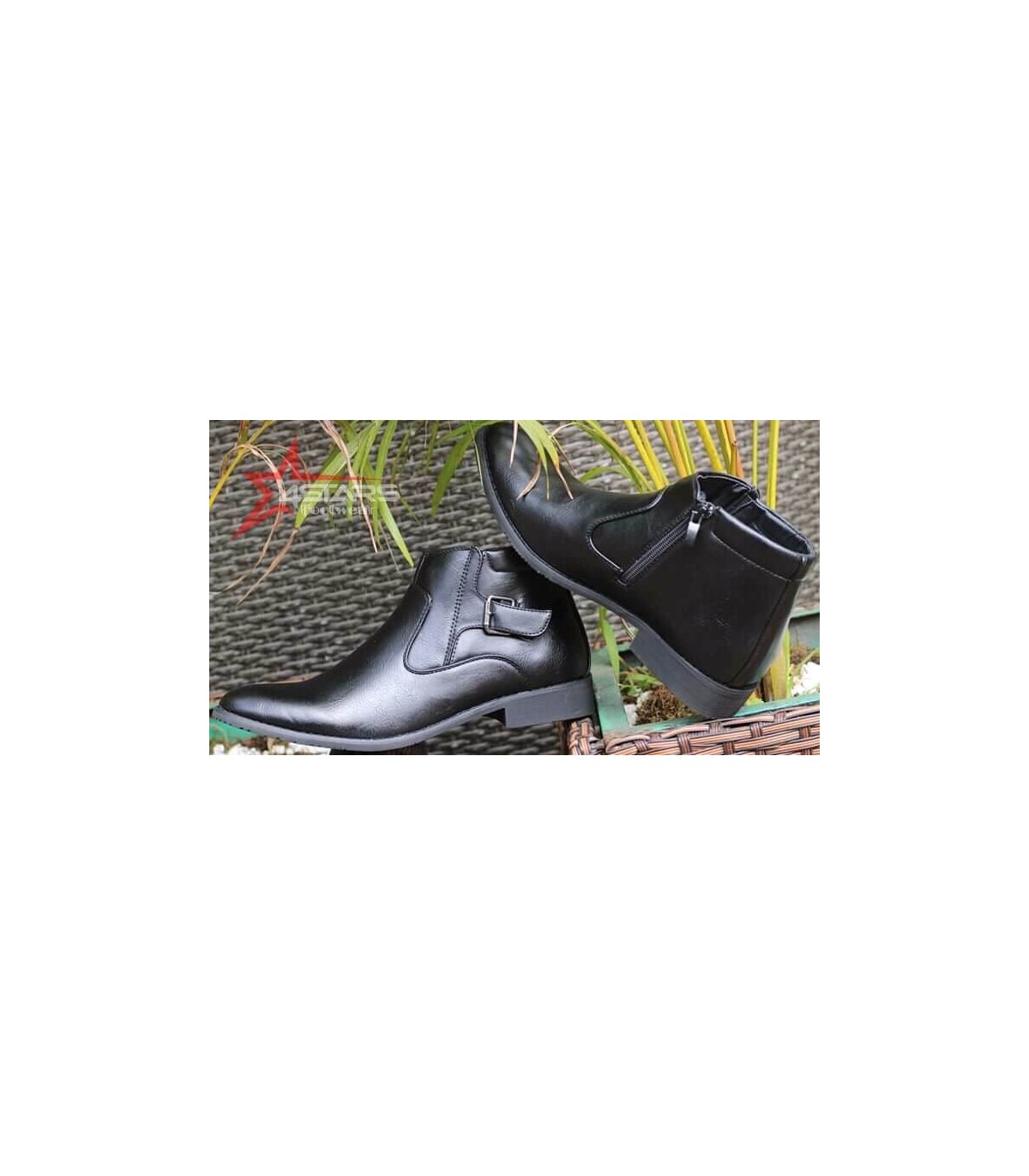 Black Cacatua Urban Look Men's Official Boots