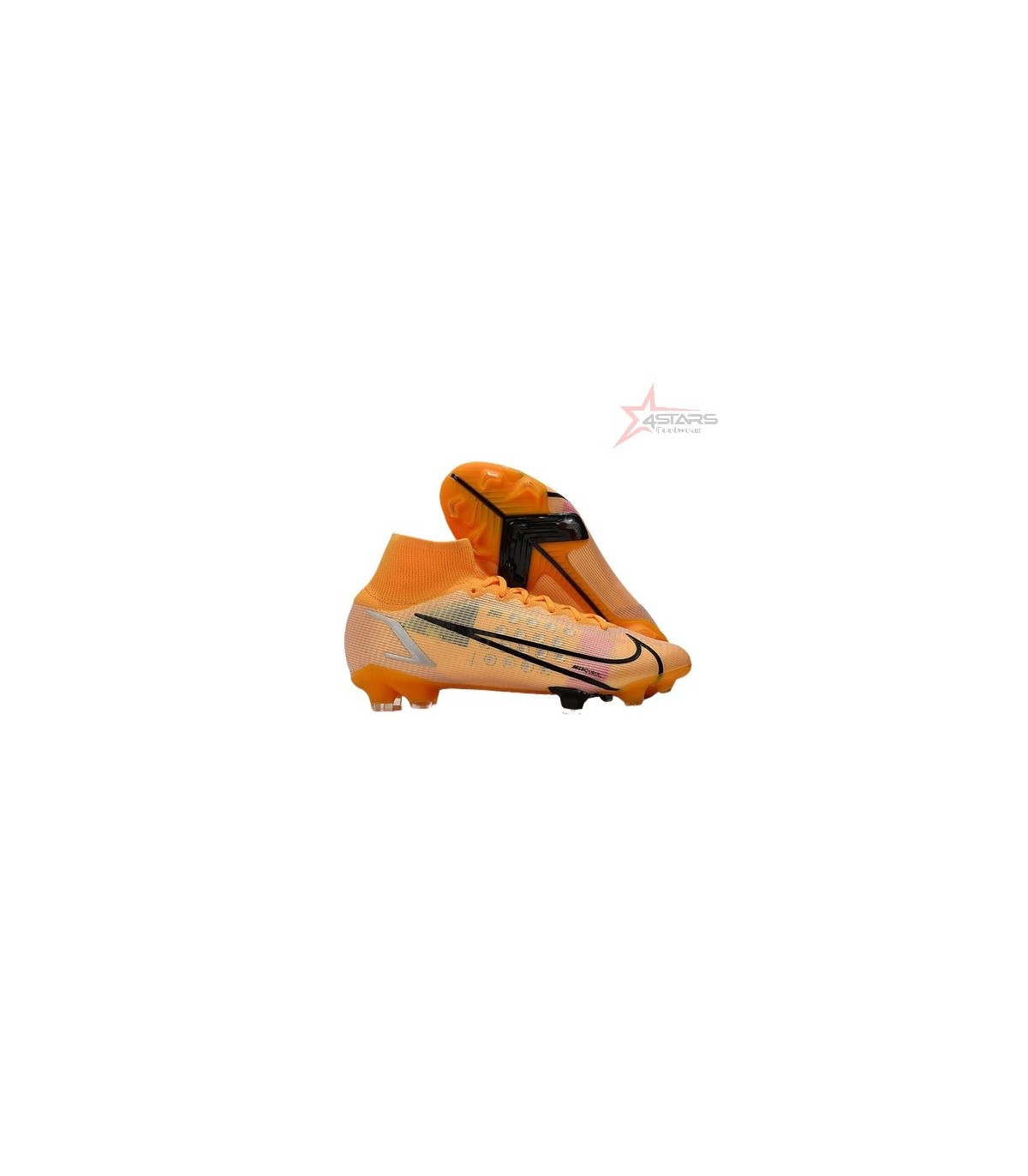 Nike Mercurial Superfly 8 Elite DF FG Orange Black