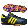Adidas Samoa Sneakers - Black Yellow Stripes