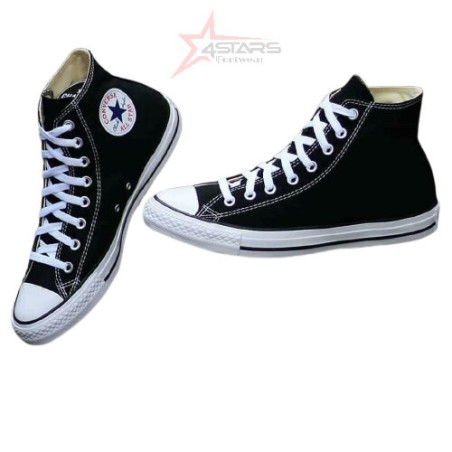 Converse All Star High Top Sneaker- Black and White