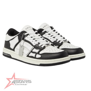 Amiri Skel Top Low - Black and White