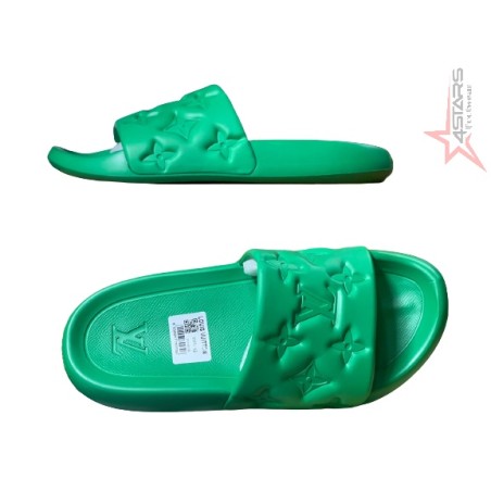 Louis Vuitton Slides - Green