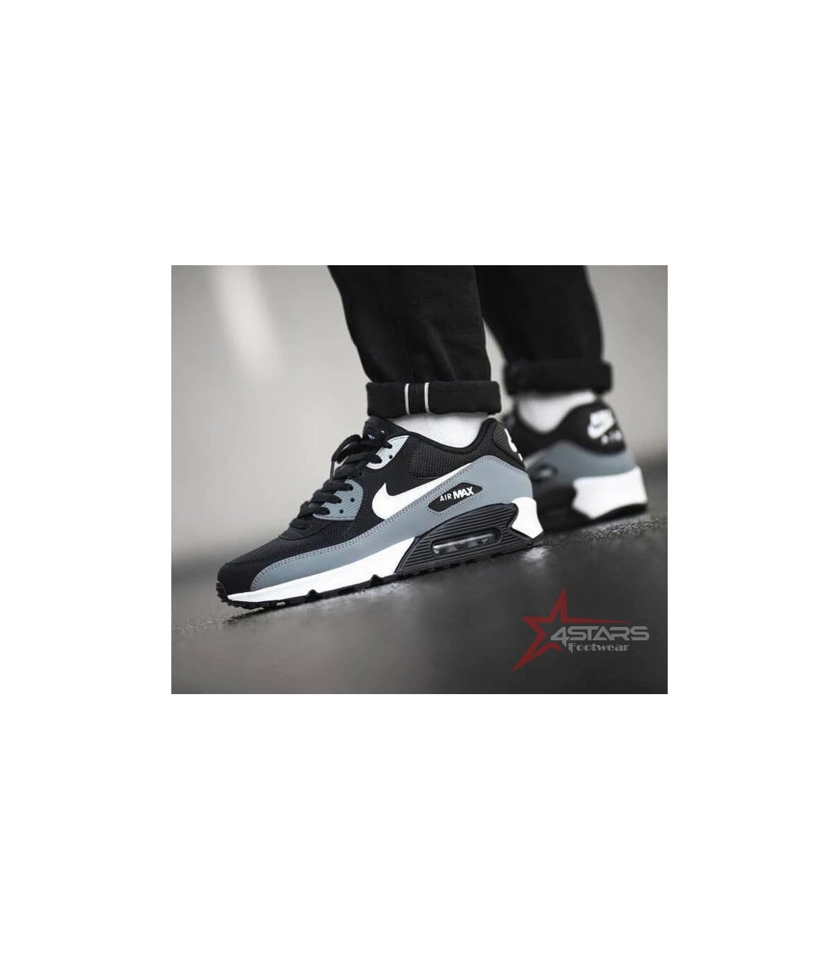 Nike Air Max 90 Essential - Black White Cool Grey