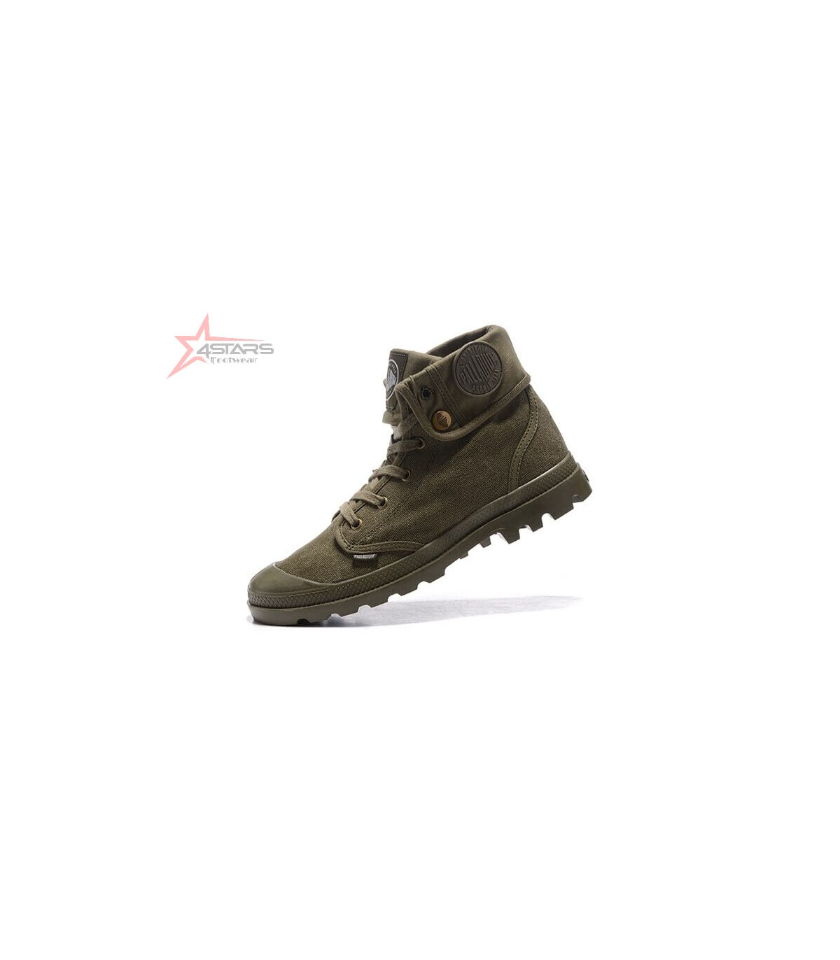 Palladium Pallabrouse Army Green Sneakers