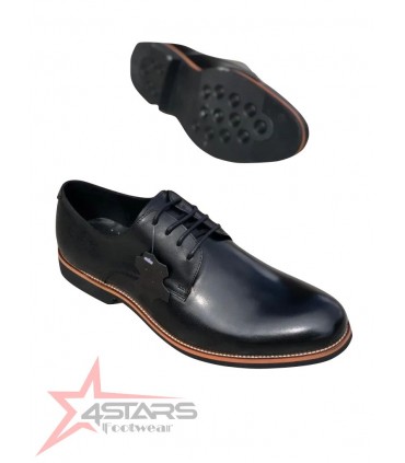 Clarks Genuine Leather Official Shoes - Black