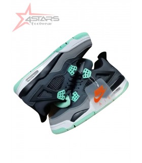 Air Jordan 4 Retro GS 'Green Glow'