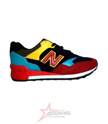 New Balance 577 - Red/Blue/Yellow