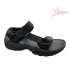 Black Men's Teva Open Shoes