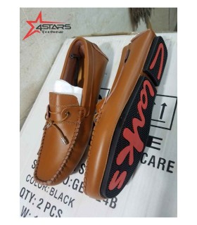 Brown Clarks Loafers