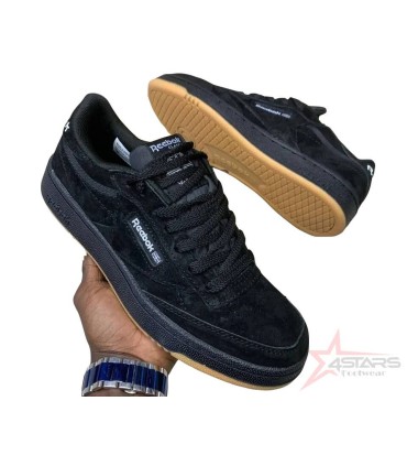 Reebok Club C 85 - Black Suede