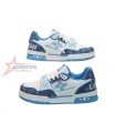 Louis Vuitton Trainer Sneaker - Blue/White