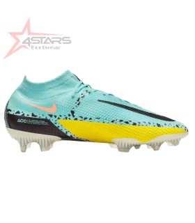 Nike Phantom GT 2 DF Elite FG Lucent - Glacier Ice/Black/Yellow Strike