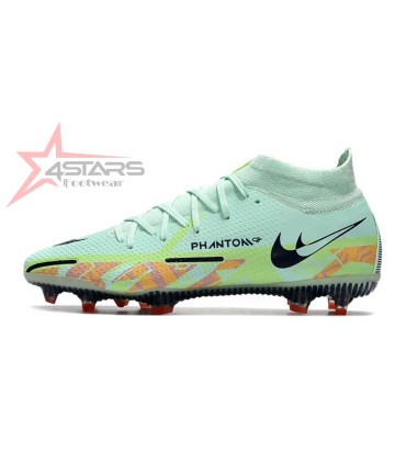 Nike Phantom GT 2 Elite DF FG Bonded - Barely Green/Blackened Blue/Ghost Green