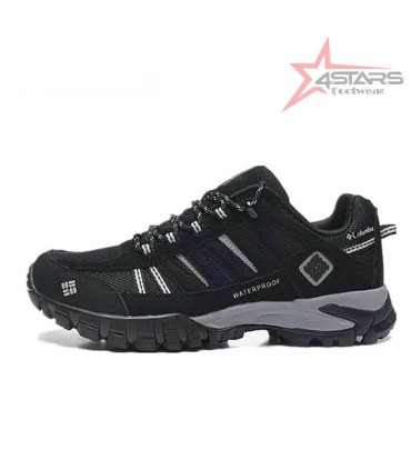 Columbia Men's Waterproof Hiking Sneakers - Black