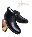 Clarks Laced Official Leather Boots - Black