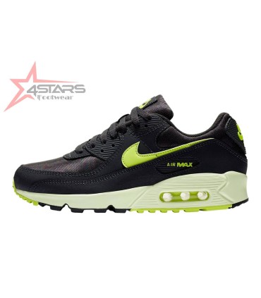 Nike Air Max 90 Dark Smoke Grey/Barely Volt