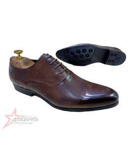 Sergio Mazolla Laced Coffee Men's Official Shoes