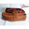 Brown Clarks Loafers