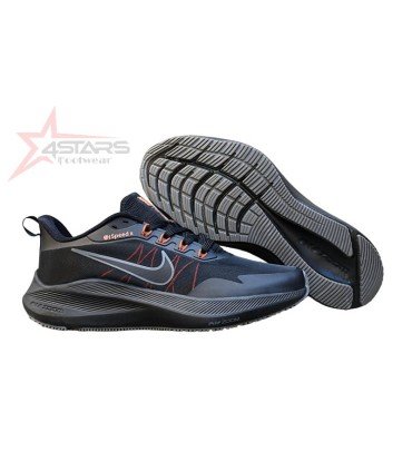 Nike Winflo 8 SpeedX Road Running Shoes - Black/Orange