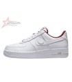 Nike Air Force 1 Low '07 SE Just Do It Summit White Team Red
