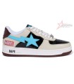 A BATHING APE Bape Sta x Marvel 'Cream Black Blue'