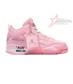 Off White x Air Jordan 4  'Pink'