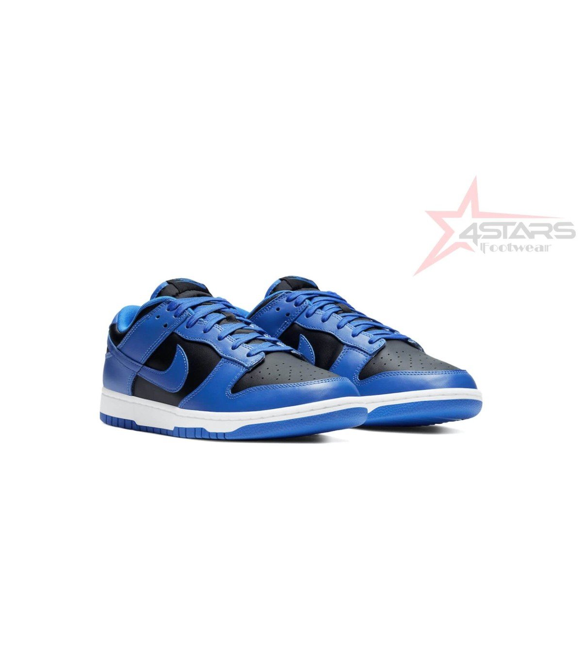 Nike Dunk Low Retro Black Hyper Cobalt