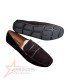 Men's Ferragamo Suede Loafers - Coffee