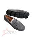 Men's Ferragamo Suede Loafers - Grey