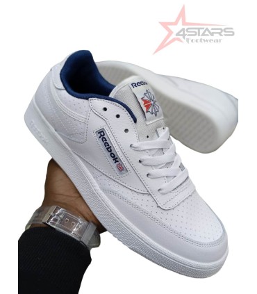 Reebok Club C85 Leather Sneakers - White