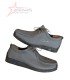 Grey Clarks Leather Wallabees