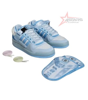 Adidas x Bad Bunny Forum Buckle “Blue Tint”